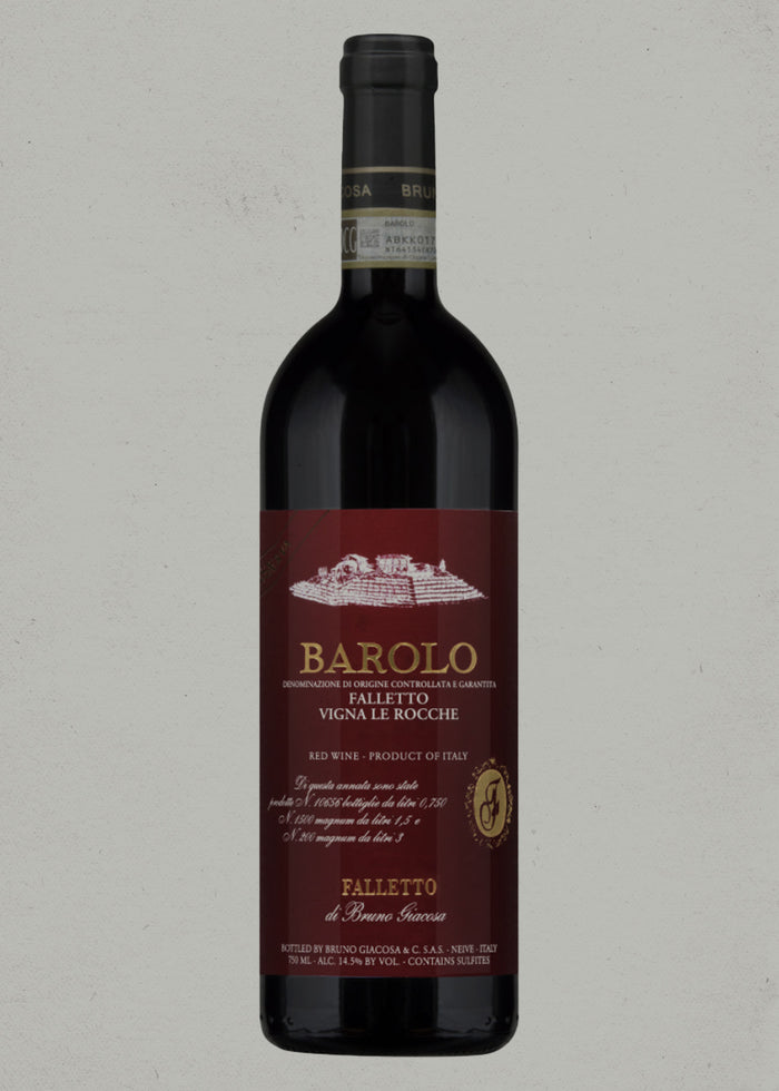 2016 Bruno Giacosa, Barolo Riserva, Falletto Vigna Le Rocche, Piedmont, Italy - Magnum