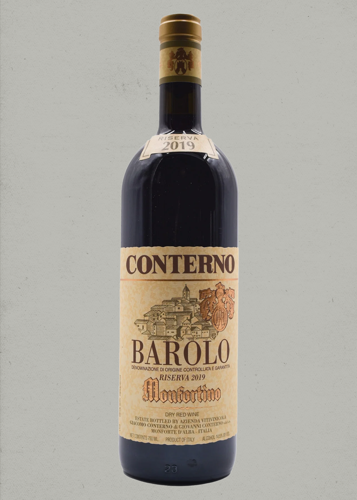 2019 Giacomo Conterno, Monfortino, Barolo Riserva, Piedmont, Italy - PRE ARRIVAL