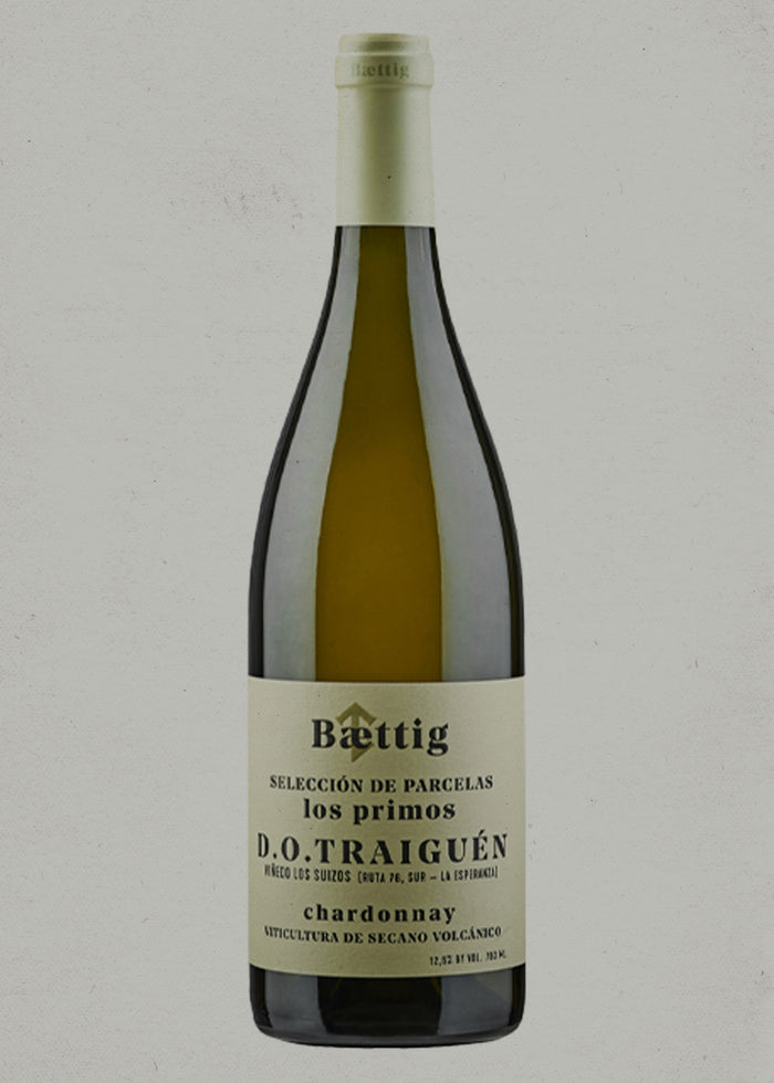 2021 Baettig, Los Primos, chardonnay, D.O. Traiguén, Chile