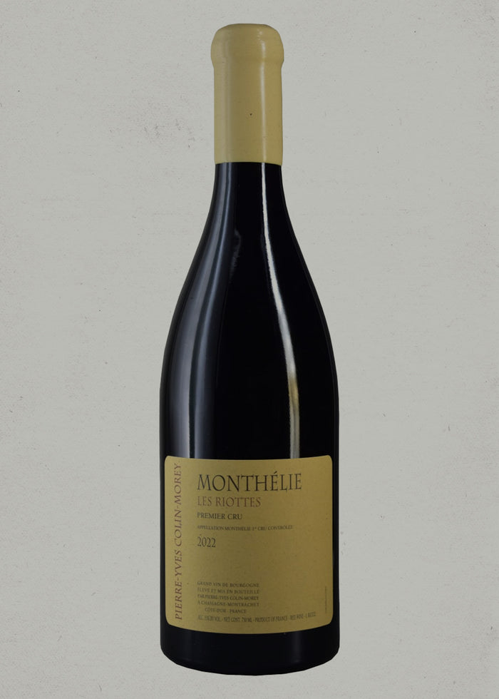 2022 Pierre-Yves Colin-Morey, Monthélie Rouge, La Riotte, Burgundy, FR