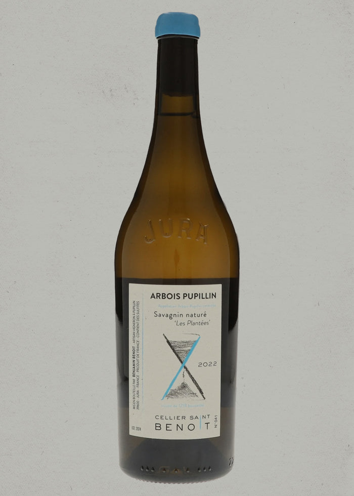 2022 Cellier Saint Benoit, Les Plantées, Savagnin, Arbois Pupillin, Jura, France