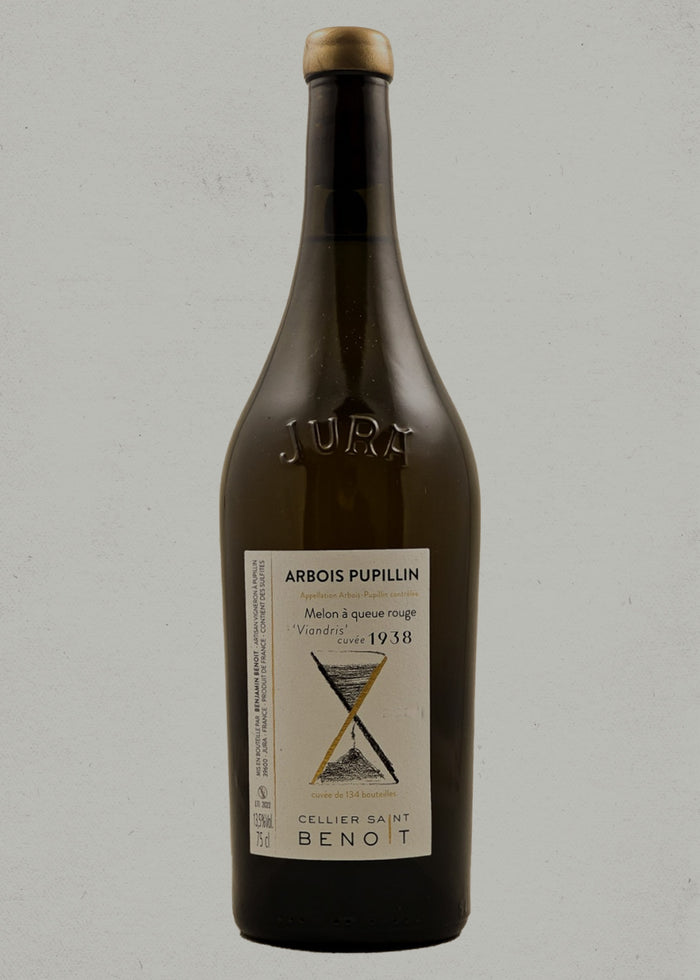 2022 Cellier Saint Benoit, Melon a Queue Rouge Cuvée 1938, Arbois Pupillin, Jura, France