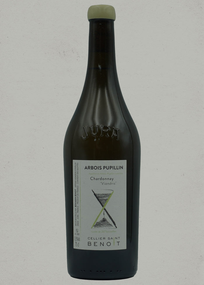 2022 Cellier Saint Benoit, Viandris 1938, Chardonnay, Arbois Pupillin, Jura, France