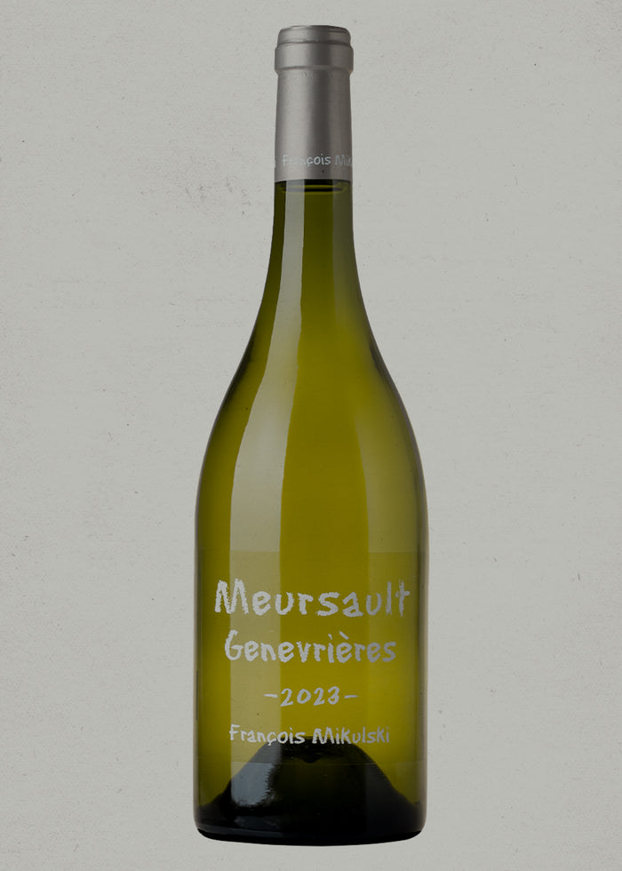 2023 François Mikulski, Meursault, Genevrières, 1er cru, Burgundy, France - PRE ARRIVAL