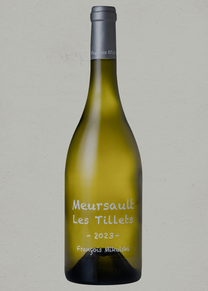 2023 François Mikulski, Meursault, Les Tillets, Burgundy, France - PRE ARRIVAL