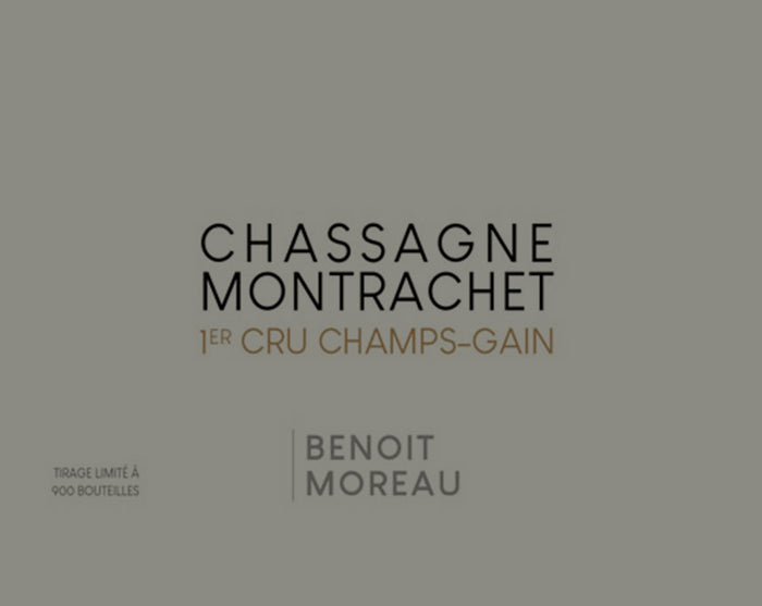 2022 Benoit Moreau, Chassagne-Montrachet, Champs-Gain, 1er Cru