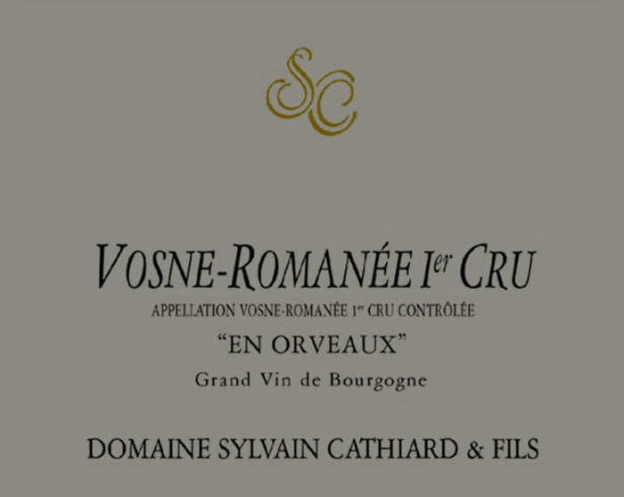 2022 Sylvain Cathiard et Fils, Vosne-Romanée, En Orveaux