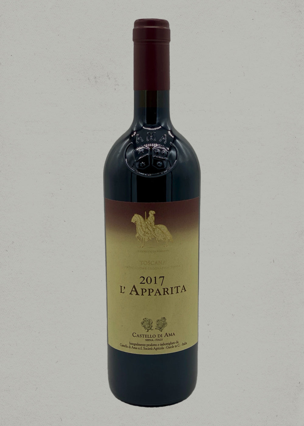 2017 Castello di Ama, Vigna l'Apparita, Toscana IGT, Tuscany, Italy