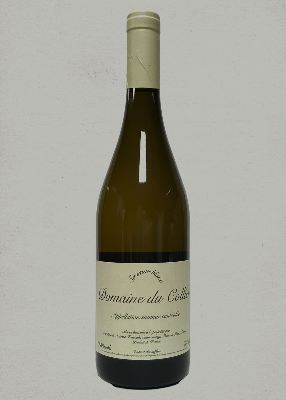 2021 Domaine du Collier, Saumur Blanc, Loire Valley, France
