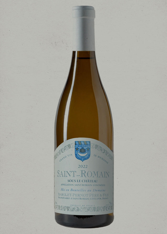 2022 Barolet-Pernot Pere & Fils, Saint Romain Blanc, Sous le Château, Burgundy, France