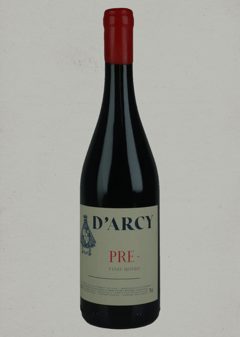 2022 Cantina D'Arcy, PRE, Vino Rosso, Piedmont, Italy