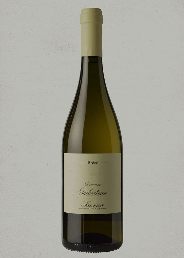 2022 Domaine Guiberteau, Brézé, Saumur Blanc, Loire Valley,  France