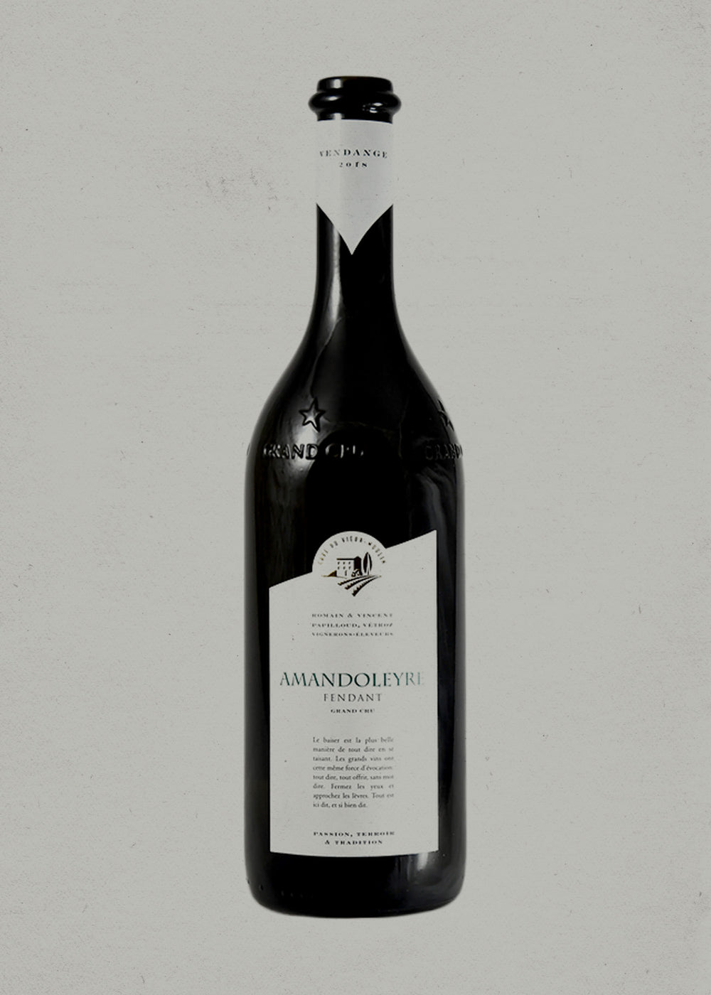 2022 Romaine & Vincent Papilloud, Amandoleyre, Grand Cru, Valais, Switzerland