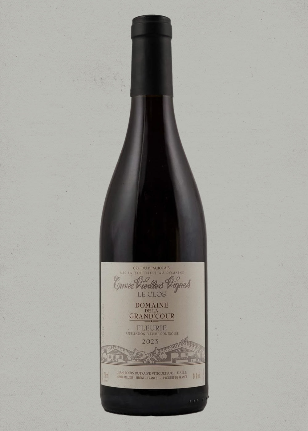 2023 Jean-Louis Dutraive, Domaine de la Grand'Cour, Fleurie, Cuvee Vieilles Vignes, Beaujolais, France, Magnum - PRE ARRIVAL