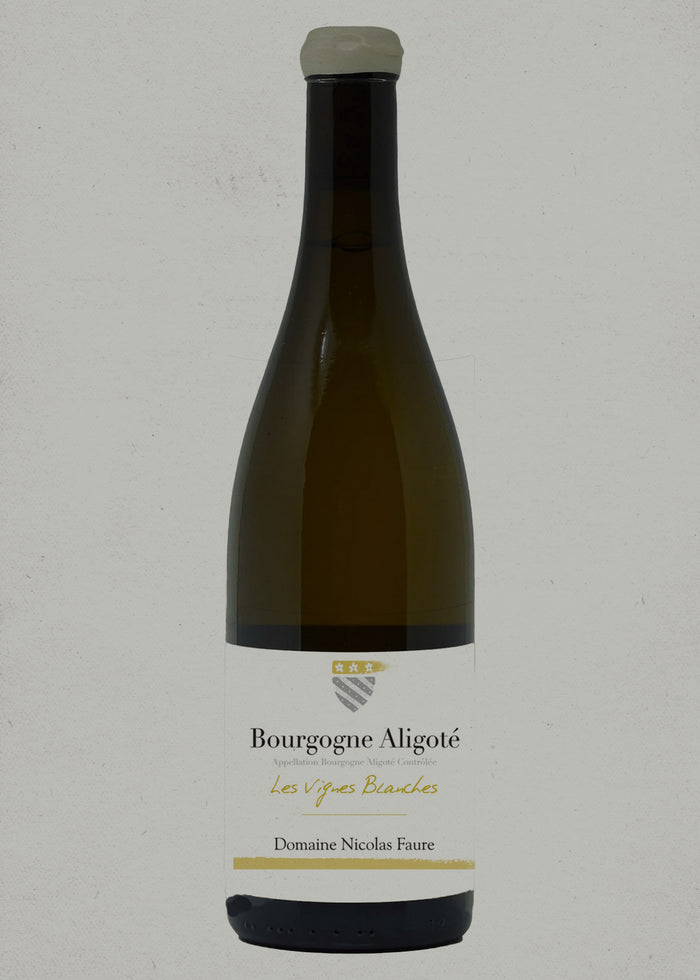 2024 Nicolas Faure, Les Vignes Blanches, Bourgogne Aligoté, Burgundy, France