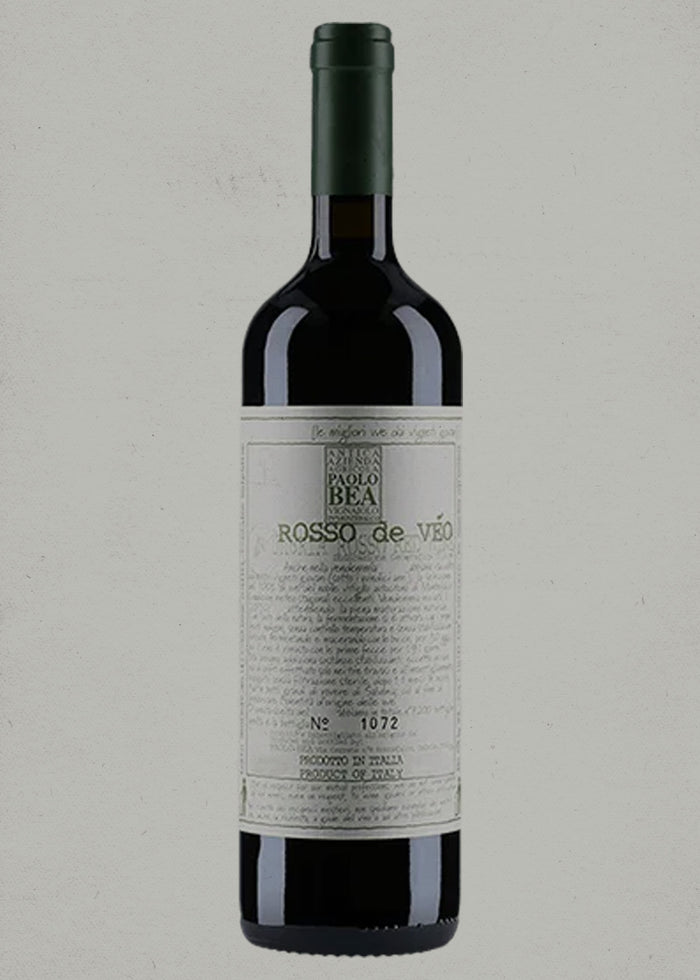2018 Paolo and Giampiero Bea, Rosso de Veo, Umbria Rosso IGT, Umbria, Italy PRE ARRIVAL