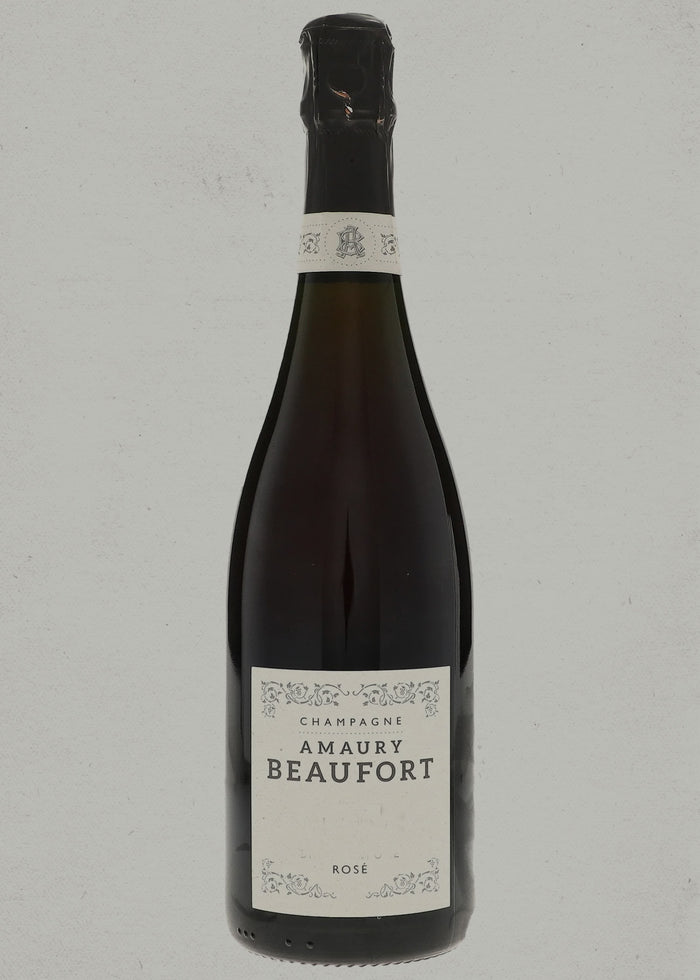 NV Champagne Amaury Beaufort, Rose de Saignee XXII, Champagne, France