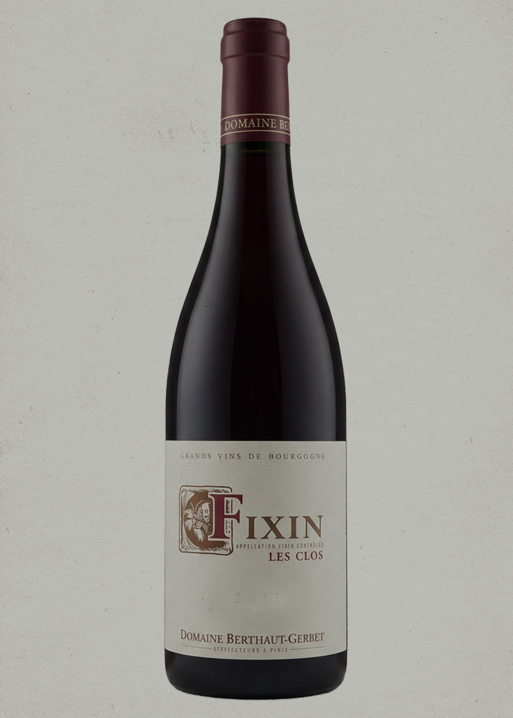2024 Domaine Berthaut-Gerbet, Fixin, Les Clos, Burgundy, France