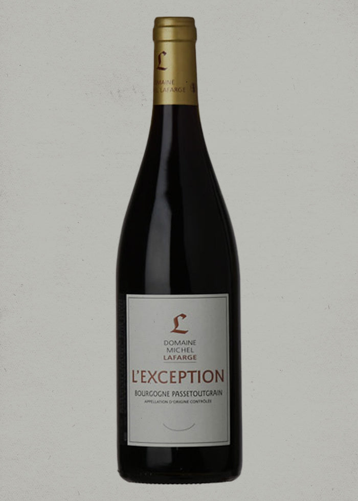 2017 Domaine Michel Lafarge, L'Exception, Bourgogne Passetoutgrain, Burgundy, France
