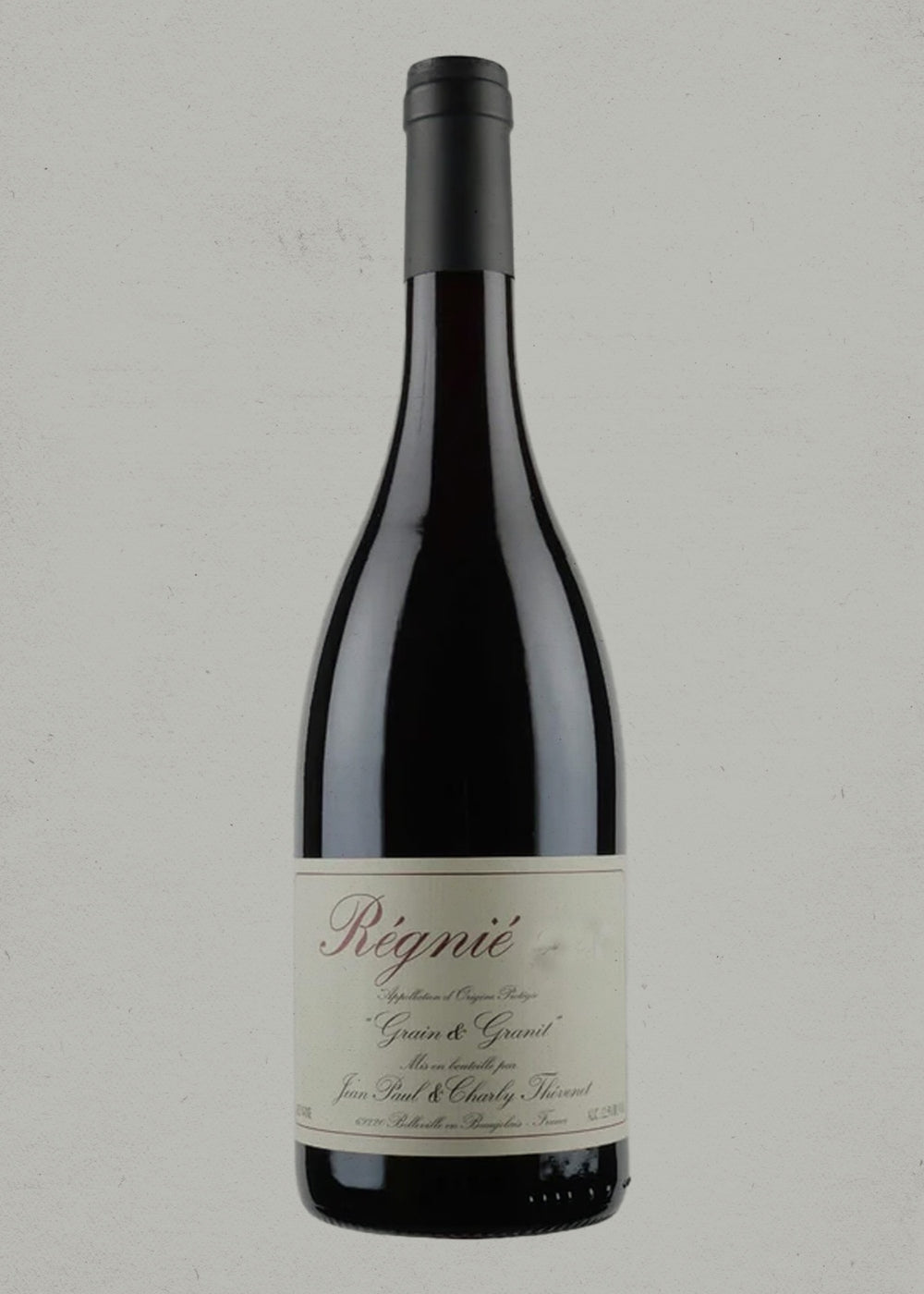 2023 Jean-Paul Thevenet, Regnie, Grain & Granit, Beaujolais, France - PRE ARRIVAL
