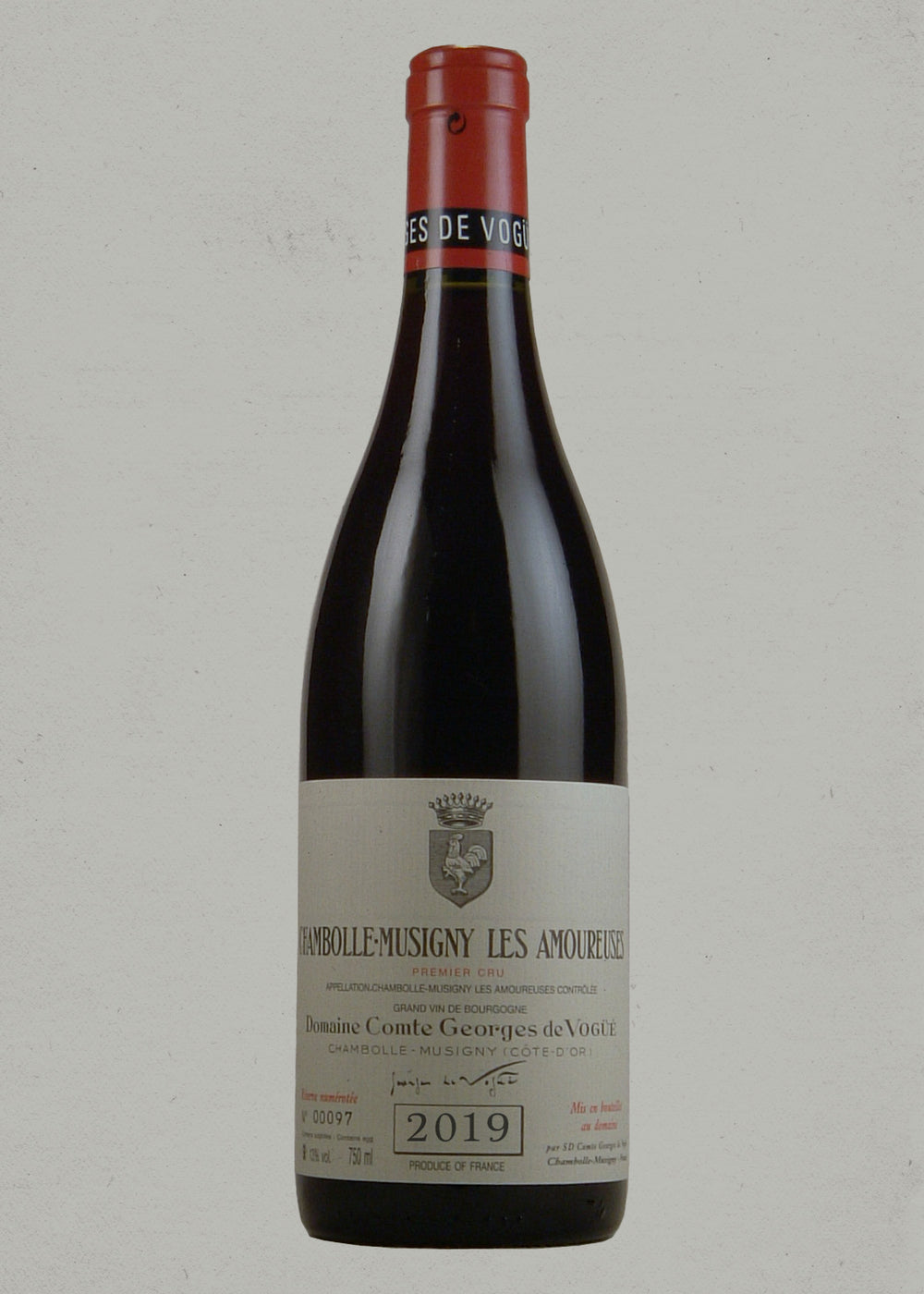 2019 Domaine Comte Georges Vogüé, Chambolle Musigny, Les Amoureuses, 1er Cru, Burgundy, France