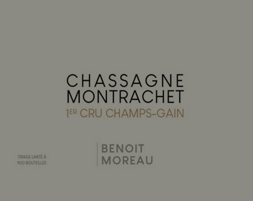 2022 Benoit Moreau, Chassagne-Montrachet, Champs-Gain, 1er Cru