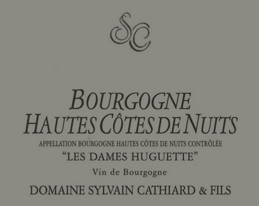 2022 Sylvain Cathiard et Fils, Nuits-Saint-Georges, Les Dames Huguette
