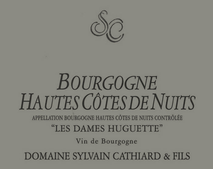2022 Sylvain Cathiard et Fils, Nuits-Saint-Georges, Les Dames Huguette