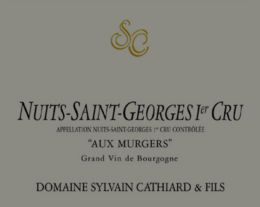 2022 Sylvain Cathiard et Fils, Nuits-Saint-George, Aux Murgers, 1er Cru