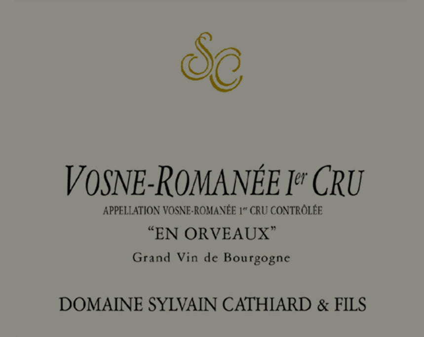 2022 Sylvain Cathiard et Fils, Vosne-Romanée, En Orveaux