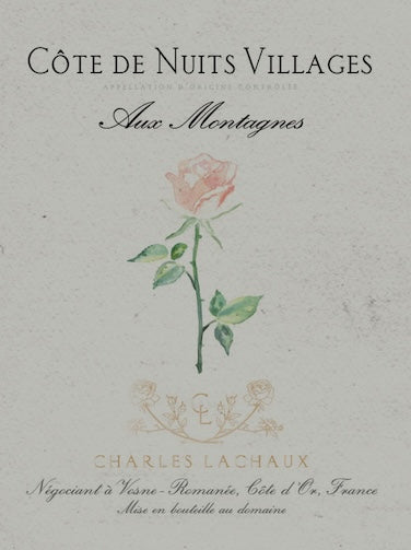2022 Charles Lachaux, Côte de Nuits Villages, Aux Montagnes, Burgundy, France