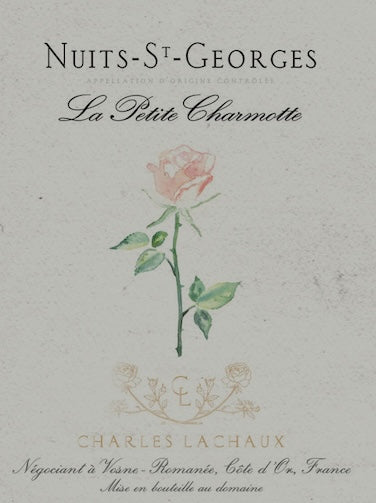 2022 Charles Lachaux, Nuits-Saint-Georges, La Petite Charmotte, Burgundy, France