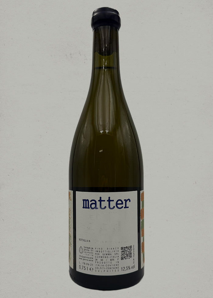 2021 Matter, white wine, Friuli-Venezia Giulia, Italy