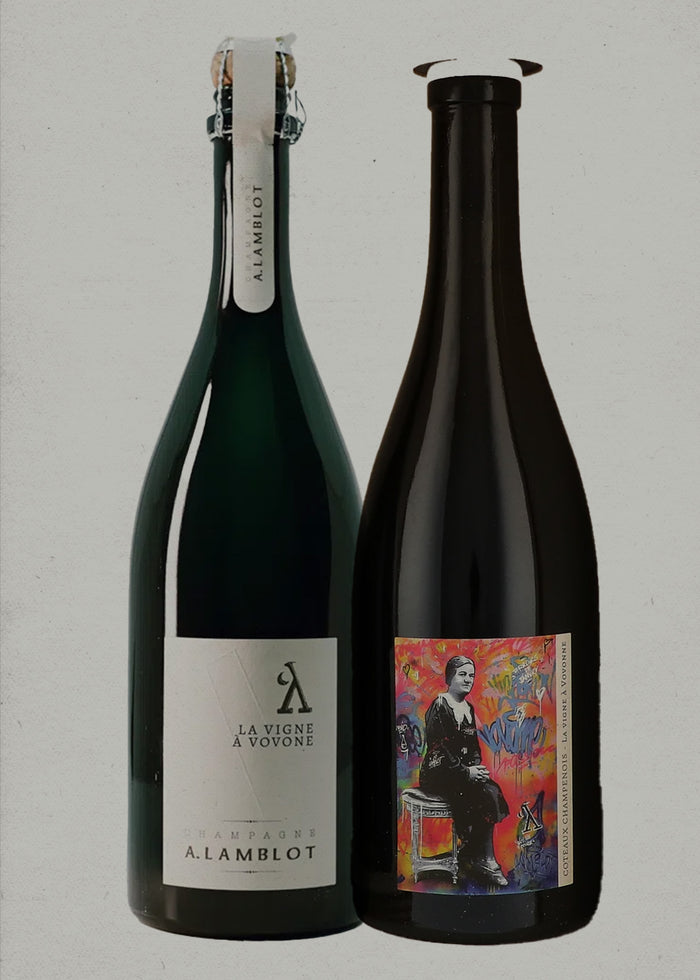 NV A. Lamblot, La Vigne a Vovonne, Champagne and Coteaux, Champagne France- 2-pack
