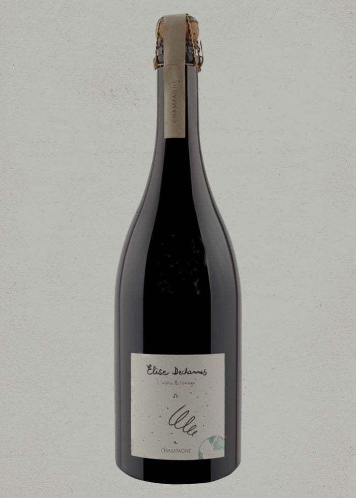 NV Elise Dechannes, L'Alpha & L'Omega, Blanc de Noirs, Brut Nature, Les Riceys