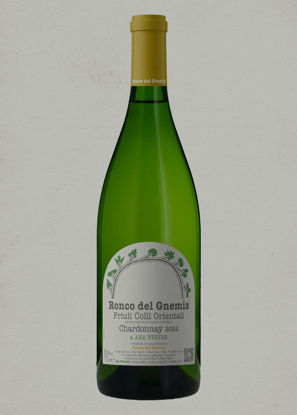 2024 Ronco del Gnemiz, chardonnay, a Ana Freire, Fruili CollI Orientali DOC, Italy