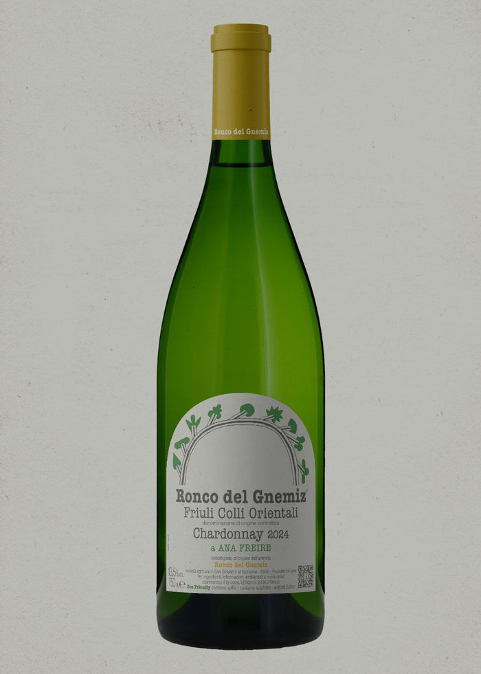 2024 Ronco del Gnemiz, chardonnay, a Ana Freire, Fruili CollI Orientali DOC, Italy
